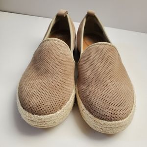 Clarks Azella Revere Sand Suede Shoes sz 9.5
